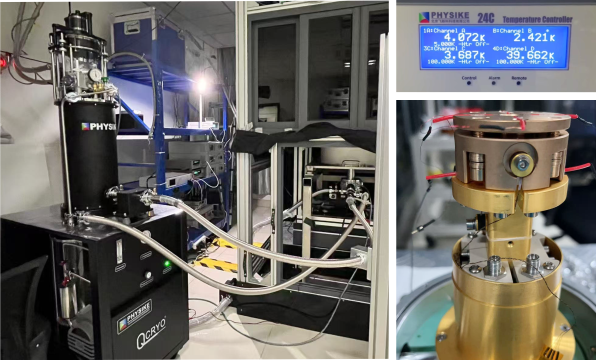 干式顯微高壓低溫系統(tǒng)安裝成功